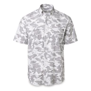 Huk Tide Point Button-Down Short-Sleeve Shirt