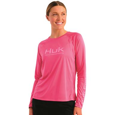 Huk Women's Pursuit Long Sleeve Crew