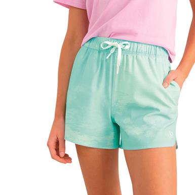 Huk Women's Pursuit Volley Solid Shorts
