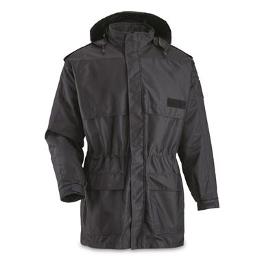 Romanian Police Academy Surplus Lined Waterproof Parka, Like New