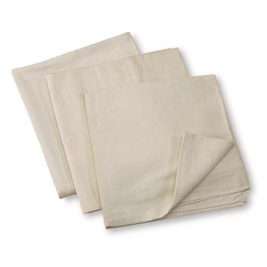 Czech Military Surplus Linen Towels, 3 Pack, New
