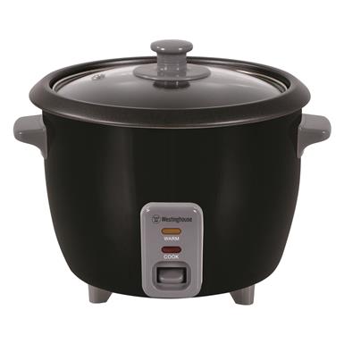 Westinghouse 3 Cup Rice Cooker, Black