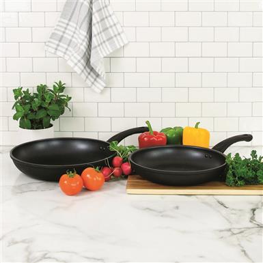 Hell's Kitchen 2-Piece Fry Pan Set