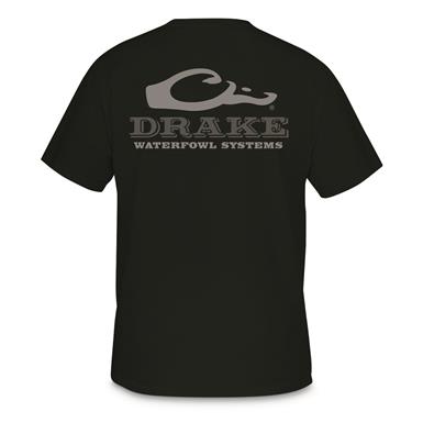 Drake Men's Waterfowl Logo Short Sleeve Tee
