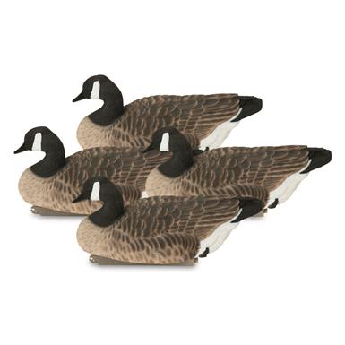 Avery GHG Pro-Grade XD Series Canada Goose Rester Floater Decoys, 4 Pack