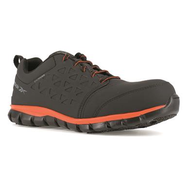 Reebok Men's Sublite Water Resistant Comp Toe Athletic Work Shoes