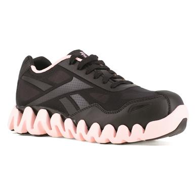 Reebok Women's Zig Pulse Comp Toe Athletic Work Shoes