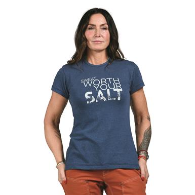 Dovetail Women's Sweat Worth Your Salt Tee Shirt