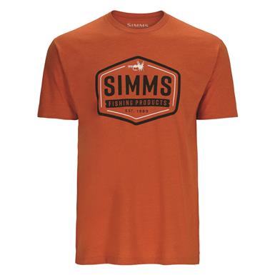 Simms Fly Patch Short Sleeve Tee