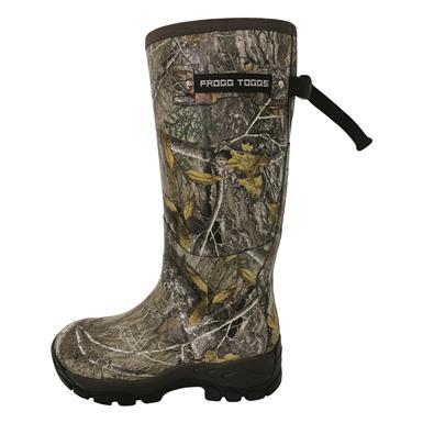 frogg toggs Men's Ridge Buster 17" Rubber Snake Boots