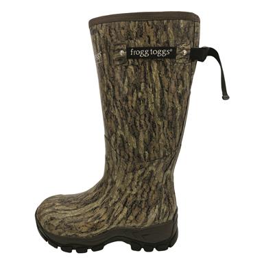 frogg toggs Men's Ridge Buster 17" Rubber Snake Boots