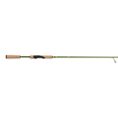 ACC Crappie Stix GS661P Green Series Dock Shooter Spinning Rod, 6'6" Length, Medium Power, Moderate