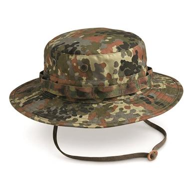 Mil-Tec Trilaminate Boonie Hat, Flecktarn Camo