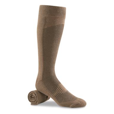 Mil-Tec Coolmax Boot Socks, Olive Drab
