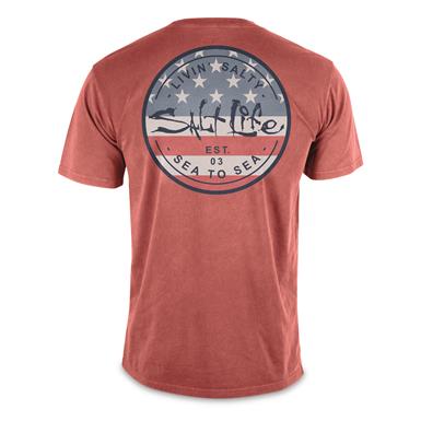 Salt Life Men's Stars & Stripes Short-Sleeve Tee