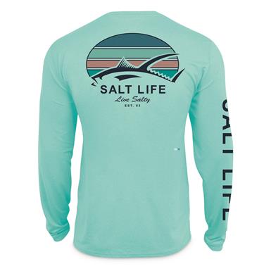 Salt Life Men's Tuna Tribe Long Sleeve SLX UVapor Tee