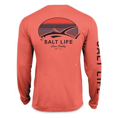 Salt Life Men's Tuna Tribe Long Sleeve SLX UVapor Tee