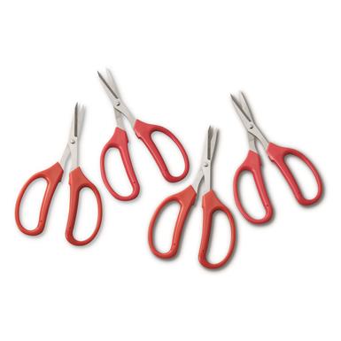 U.S. Municipal Surplus Hobby Scissors, 4 Pack, New
