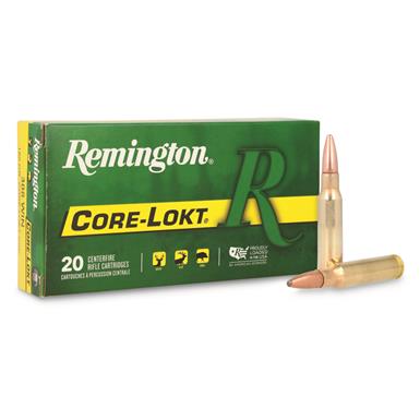 Remington High Performance Rifle, .308 Win., PSP-BT, 180 Grain, 20 Rounds