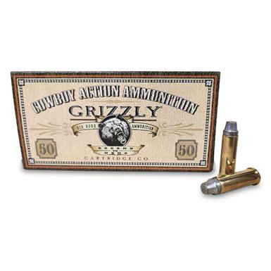 Grizzly Cartridge Co. Cowboy Action Ammo, .357 Magnum, SWC, 158 Grain, 50 Rounds