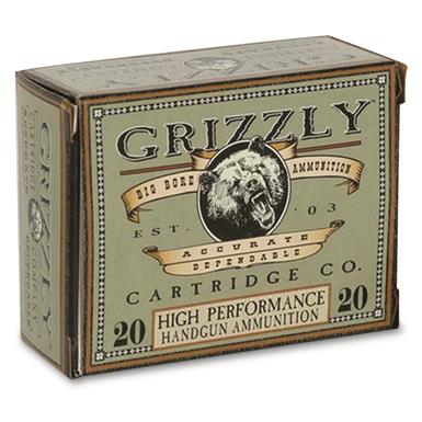 Grizzly Cartridge Co. High Performance Handgun, .357 Magnum, WFNGC, 180 Grain, 20 Rounds