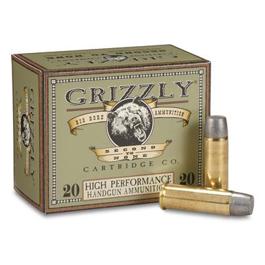 Grizzly Cartridge Co. High Performance Handgun, .44 Magnum, WFNGC, 260 Grain, 20 Rounds