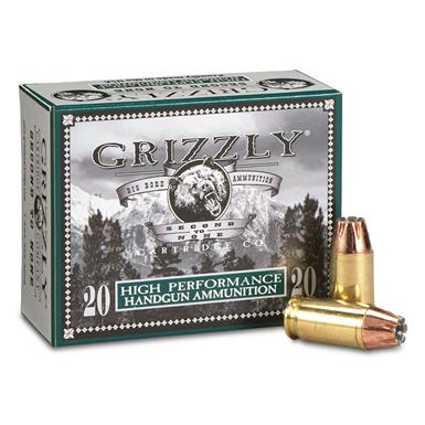 Grizzly Cartridge Co. High Performance Handgun, .45 ACP+P, JHP, 230 Grain, 20 Rounds