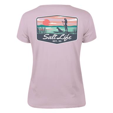 Salt Life Women's Doggy Days Short Sleeve Shirt