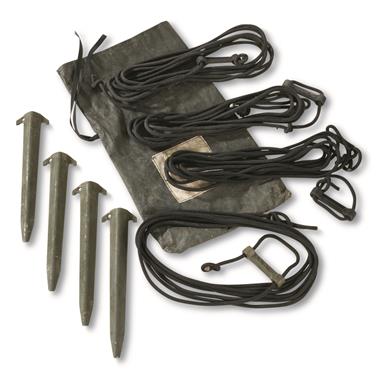 U.S. Military Surplus Windline Tent Accessory Kit, Used