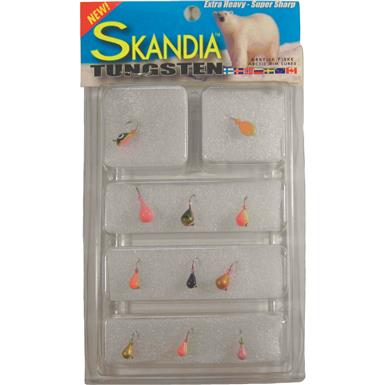 Nicklow's Wholesale Tackle > Jigs & Spoons > Wholesale K&E Tackle Skandia  Tungsten Moon Ice Jigs