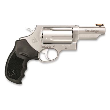 Taurus Judge T.O.R.O. Stainless, Revolver, .45 Colt/.410 Bore, 3" Barrel, 5 Rounds