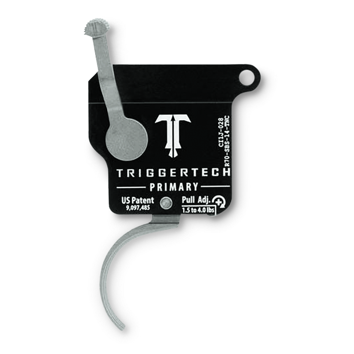 TriggerTech Remington 700 Primary Single-Stage Curved Trigger, Right Hand, No Bolt Release