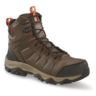 Merrell Men's Phaserbound 2 Mid Waterproof Carbon Fiber Safety Toe Work Boots