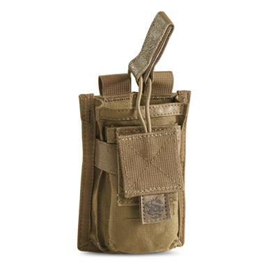 TacProGear Single Rifle Mag Pouch with Universal Pistol Mag Pocket
