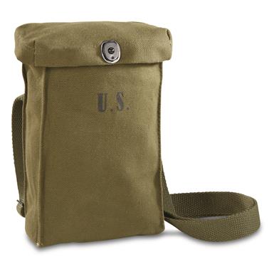 U.S. Military Canvas Thompson SMG Magazine Bag, Reproduction