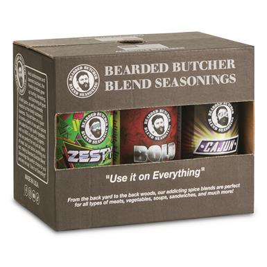 Bearded Butcher Seasoning Shaker Set, 6 Piece