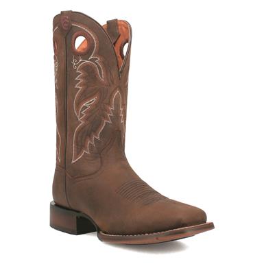 Dan Post Men's 12" Abram Cowboy Certified Western Boots