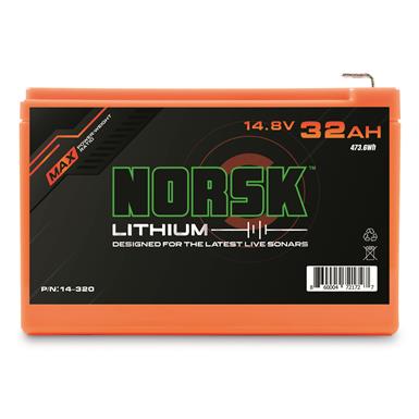 Norsk 14.8V 32AH Lithium Ion Battery with Charger Kit