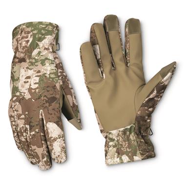 Mil-Tec Softshell Thinsulate Gloves, Phantomleaf WASP I Camo