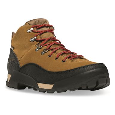 Danner Men's Panorama Waterproof Hiking Boots, Brown/Red