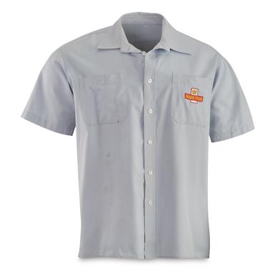 British Royal Mail Surplus Short Sleve Shirts, 3 Pack, Used