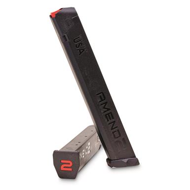 Amend2 Glock Extended Magazine, 9mm, 34 Rounds