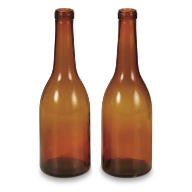 Romanian Military Surplus Wine Bottles, 2 Pack, New