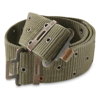 Romanian Military Surplus Pistol Belt, Used