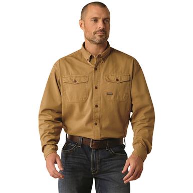 Ariat Rebar Washed Twill Work Shirt