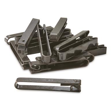 Austrian Military Surplus Metal ALICE Clips, 20 Pack, Like New
