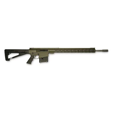 Great Lakes GL-10 AR-10 Long Action, Semi-auto, .30-06 Spr., 24" Stainless Barrel, Olive Drab, 5+1