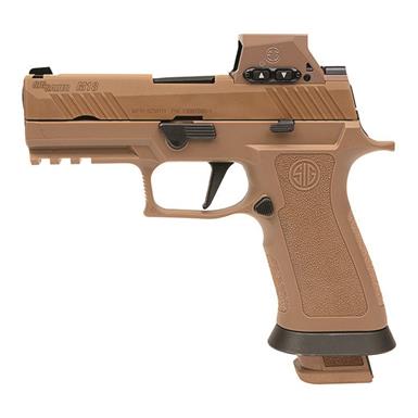 SIG SAUER M18X, Semi-automatic, 9mm, 3.9" BBL, 21+1 Rds., with ROMEO-M17 Red Dot