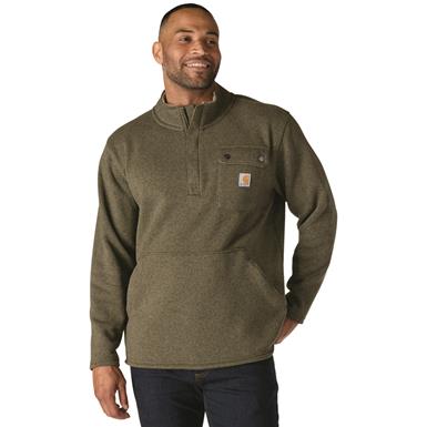 Carhartt Relaxed Fit Midweight Quarter-Zip Fleece Sweater