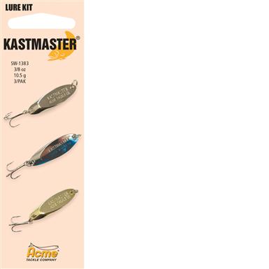 ACME Tackle Kastmaster Spoon Kit, 3 pack